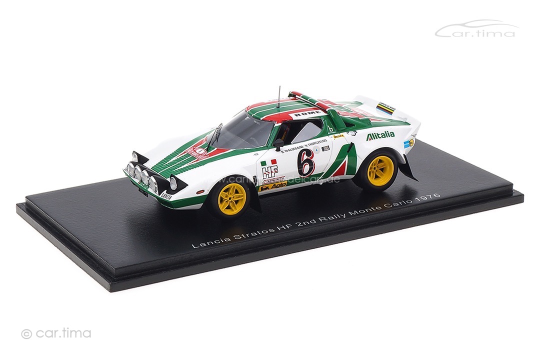 Lancia Stratos HF Rally Monte Carlo 1976 Waldegard/Thorszelius Spark 1:43 S9083