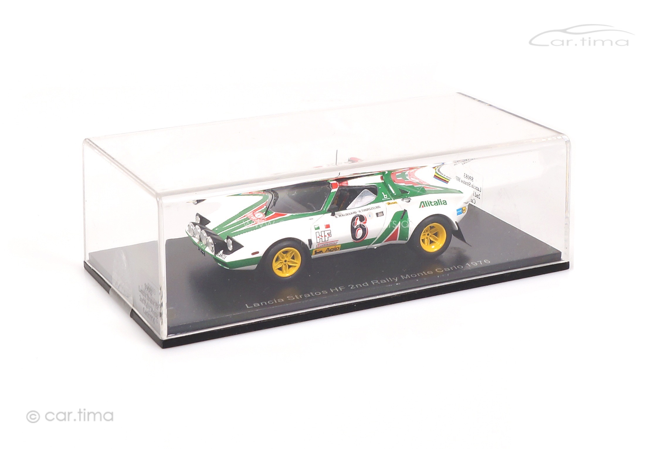 Lancia Stratos HF Rally Monte Carlo 1976 Waldegard/Thorszelius Spark 1:43 S9083