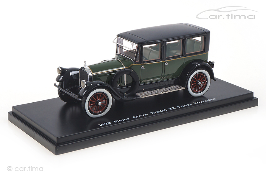 Pierce Arrow Model 32 7-seat Limousine 1920 grün/schwarz Esval Models 1:43 EMUS43043A