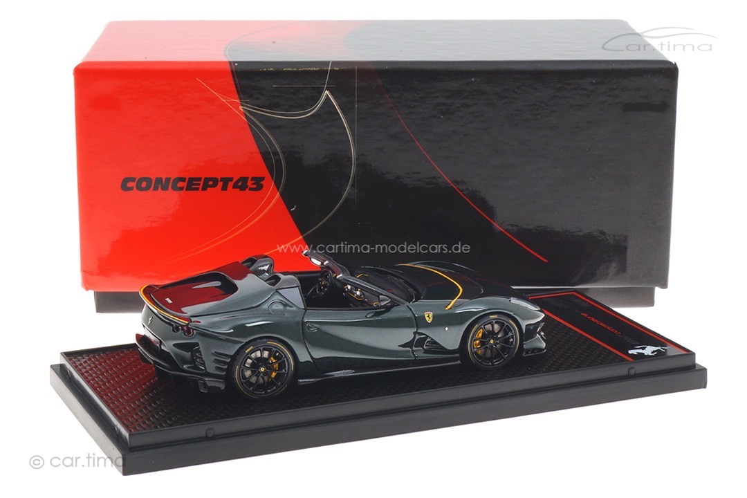 Ferrari 812 Competizione A Green Zeltweg BBR 1:43 BBRC263O Ferrari 812 Competizione A Green Zeltweg BBR 1:43 BBRC263O