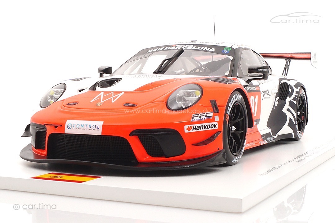 Porsche 911 GT3 R 24h Barcelona 2023 Lionspeed by Herberth Motorsport Spark 1:18 FF028