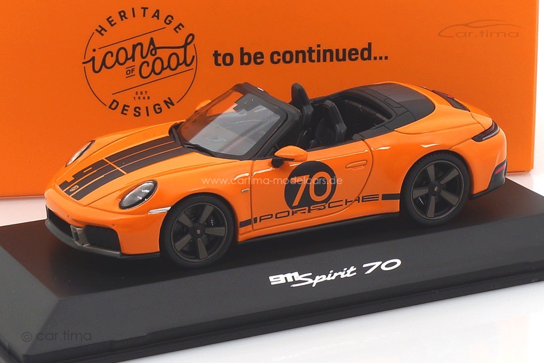 Porsche 911 (992) Carrera GTS Spirit 70 Signalorange Spark 1:43 WAP0200540SGTS