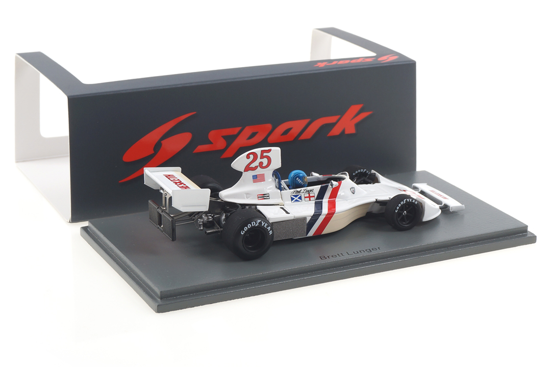 Hesketh 308 GP USA 1975 Brett Lunger Spark 1:43 S2468 Hesketh 308 GP USA 1975 Brett Lunger Spark 1:43 S2468