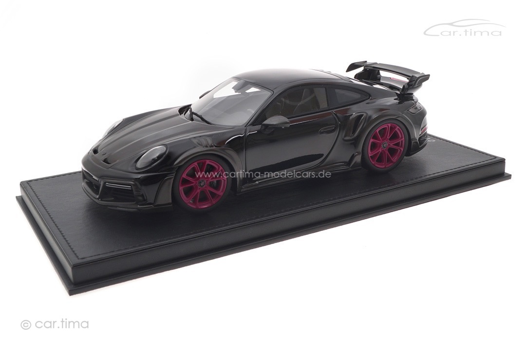 TECHART GTstreet R Basis 992 Schwarz/Rad Sternrubin car.tima CUSTOMIZED 1:18 CAC01823010
