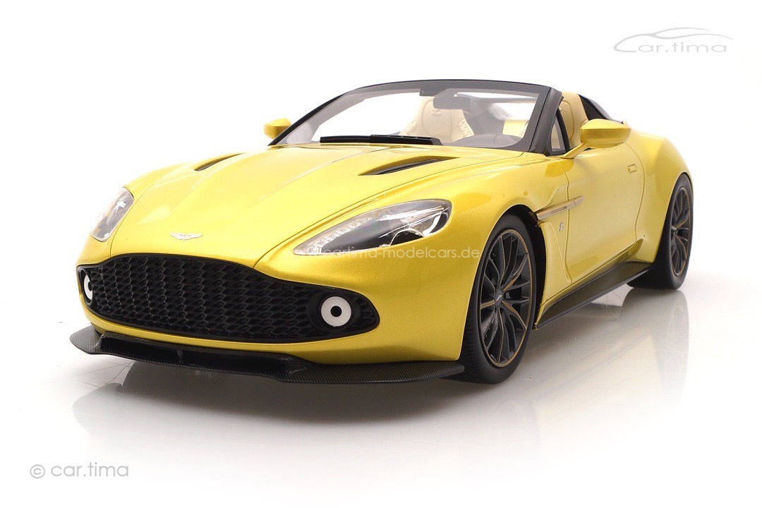 Aston Martin Vanquish Zagato Speedster Cosmopolitan Yellow TopSpeed 1:18 TS0230 Aston Martin Vanquish Zagato Speedster Cosmopolitan Yellow TopSpeed 1:18 TS0230