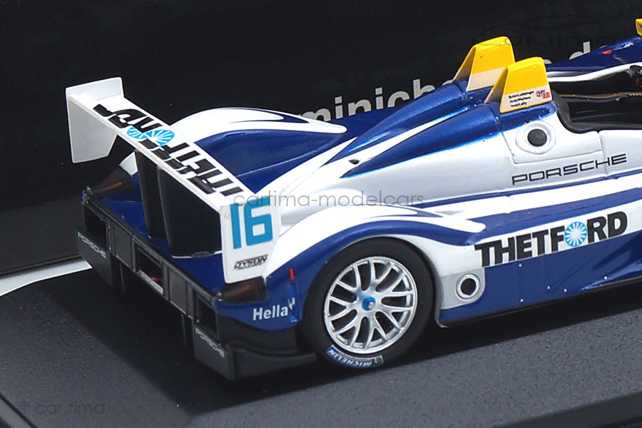 Porsche RS Spyder ALMS Utah GP 2007 Lamy/Wallace Minichamps 1:43 400076616 Porsche RS Spyder ALMS Utah GP 2007 Lamy/Wallace Minichamps 1:43 400076616