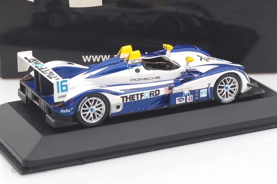 Porsche RS Spyder ALMS Utah GP 2007 Lamy/Wallace Minichamps 1:43 400076616