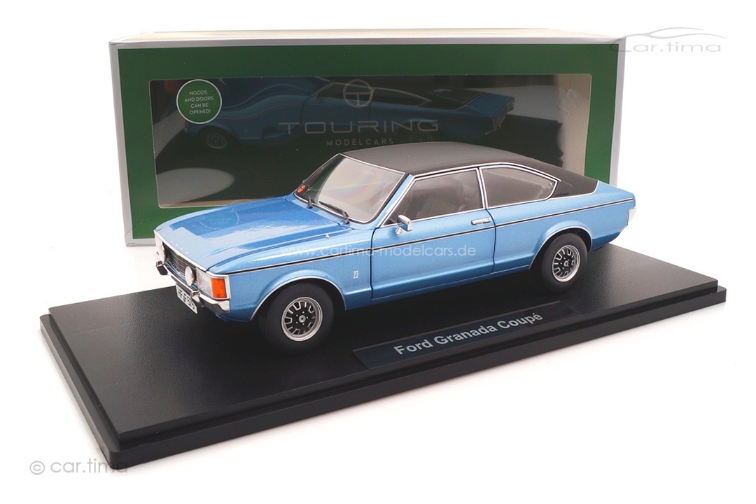 Ford Granada L Coupé 2. Series hellblau met. Touring 1:18 18080002