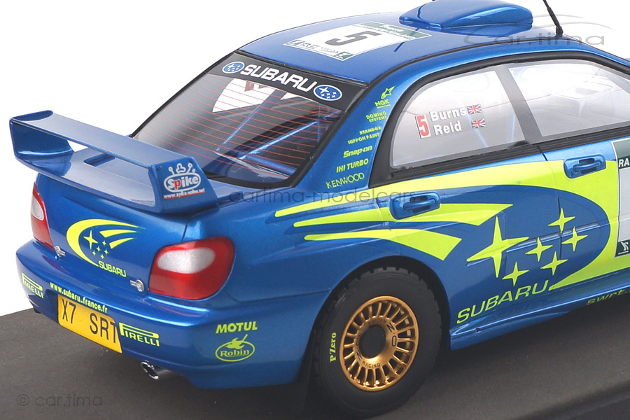 Subaru Impreza S7 555 WRT Winner New Zealand 2001 Burns/Reid Top Marques 1:18 TOP37B Subaru Impreza S7 555 WRT Winner New Zealand 2001 Burns/Reid Top Marques 1:18 TOP37B