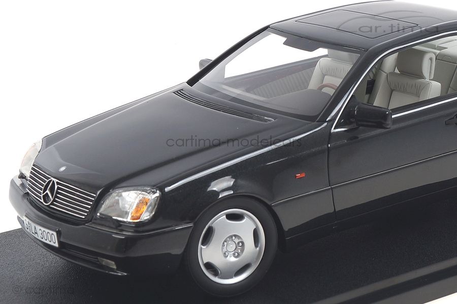 Mercedes-Benz 600 SEC C140 schwarz Cult Models 1:18 CML079-2 Mercedes-Benz 600 SEC C140 schwarz Cult Models 1:18 CML079-2
