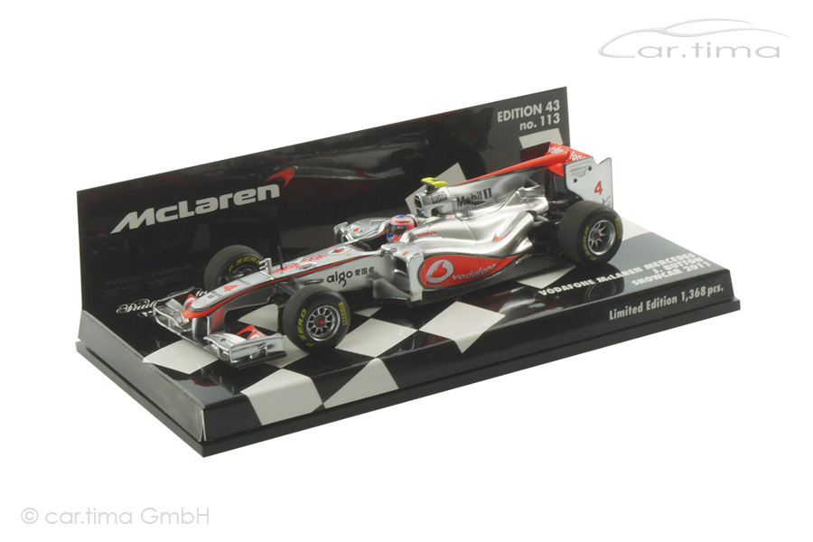 Vodafone McLaren Mercedes  Showcar 2011 Jenson Button  Minichamps 1:43 530114374