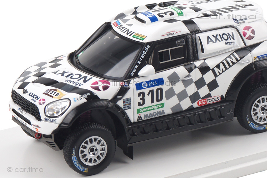 Mini All4 Racing Dakar Rallye TSM 1:43 TSM430235 Mini All4 Racing Dakar Rallye TSM 1:43 TSM430235