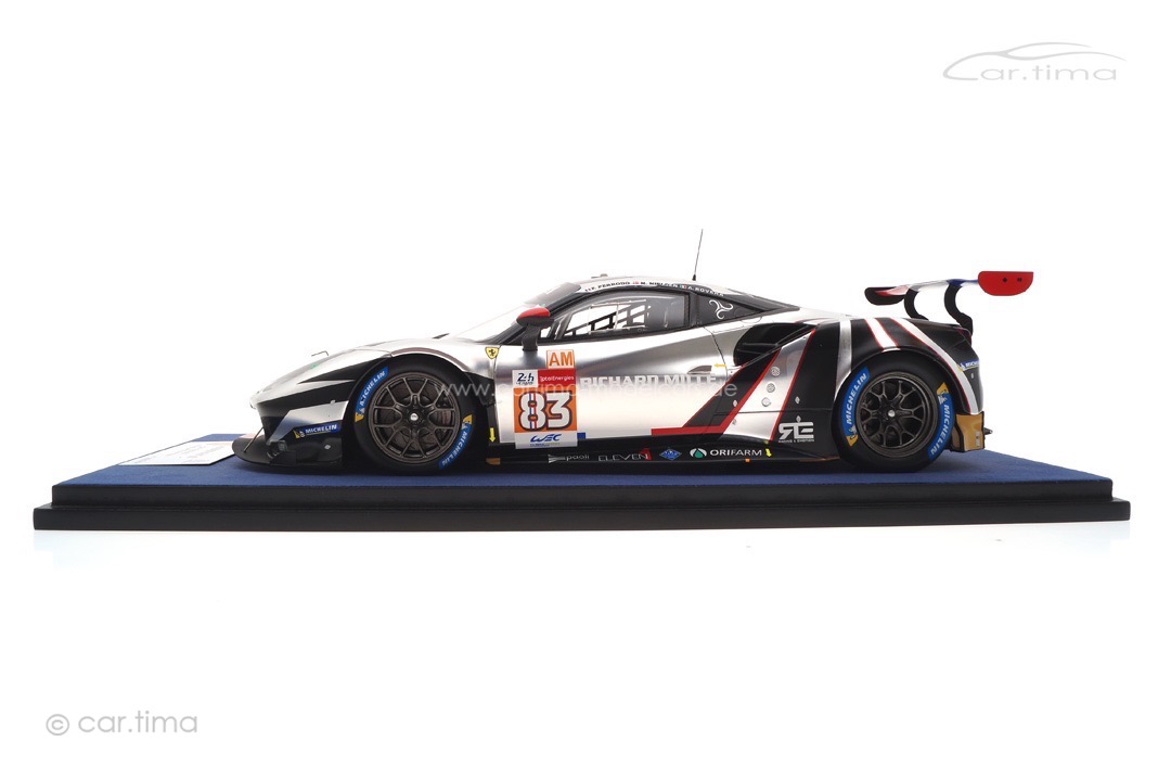Ferrari 488 GTE Evo Winner LMGTE Am 24h Le Mans 2021 Perrodo/Nielsen/Rovera LookSmart 1:18 LS18LM030