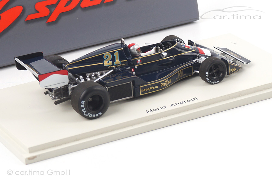 Williams FW05 International Trophy 1976 Mario Andretti Spark 1:43 S4044 Williams FW05 International Trophy 1976 Mario Andretti Spark 1:43 S4044