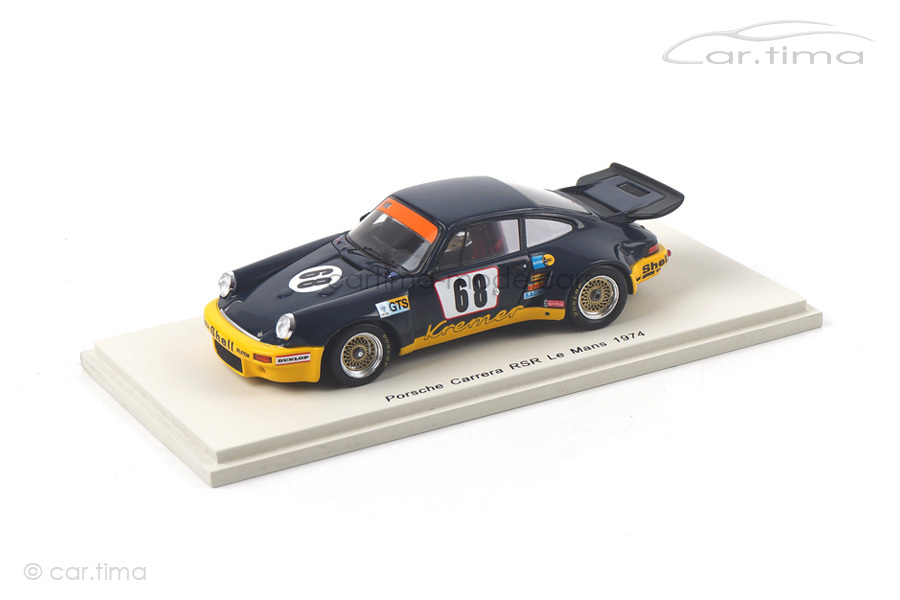 Porsche 911 Carrera RSR N°68 Samson Le Mans 1974 – Kremer Racing – Starter 1/43