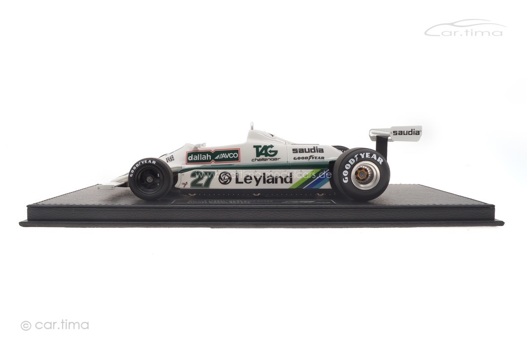 Williams FW07B GP Frankreich World Champion 1980 Alan Jones GP Replicas 1:18 GP133A Williams FW07B GP Frankreich World Champion 1980 Alan Jones GP Replicas 1:18 GP133A
