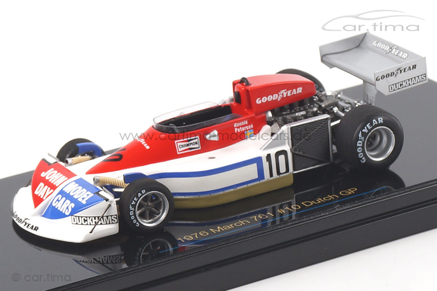 March 761 Dutch GP 1976 Ronnie Peterson TSM 1:43 TSM154329 March 761 Dutch GP 1976 Ronnie Peterson TSM 1:43 TSM154329