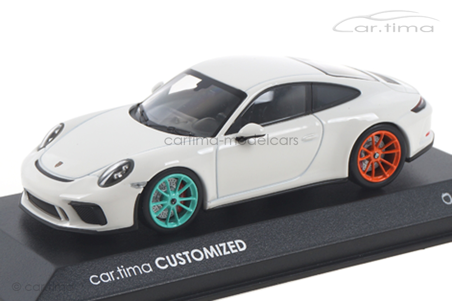 Porsche 911 (991 II) GT3 Touring weiß / Ostern 2020 Minichamps car.tima CUSTOMIZED Porsche 911 (991 II) GT3 Touring weiß / Ostern 2020 Minichamps car.tima CUSTOMIZED