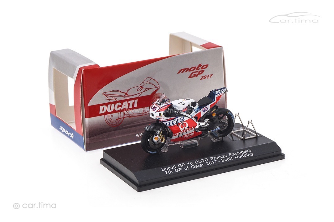 Ducati GP 16 Moto GP 2017 Scott Redding Spark 1:43 M43038 Ducati GP 16 Moto GP 2017 Scott Redding Spark 1:43 M43038