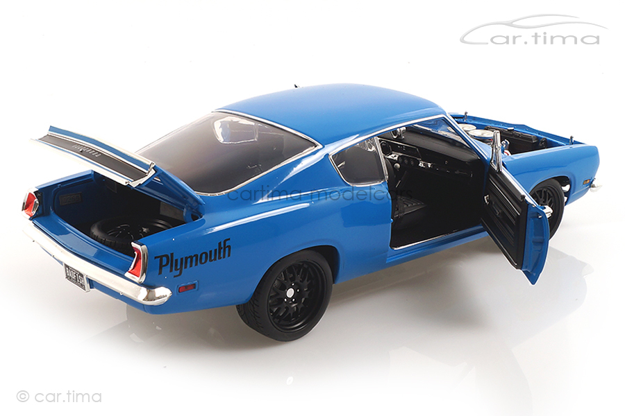 Plymouth Hemi Cuda Street Fighter blau ACME 1:18 A1806117 Plymouth Hemi Cuda Street Fighter blau ACME 1:18 A1806117