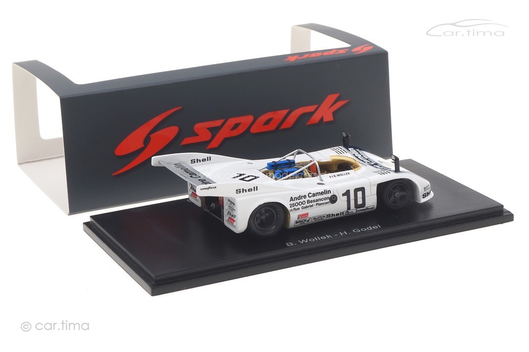 Porsche 908/3 500km Dijon 1976 Wollek/Godel Spark 1:43 S2338