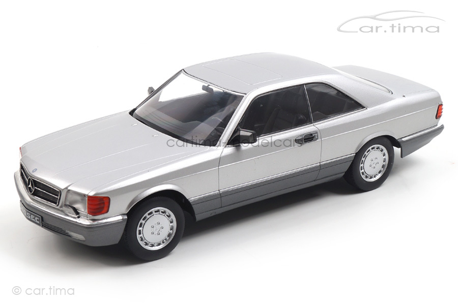 Mercedes-Benz 560 SEC C126 silber KK Scale 1:18 KKDC180332