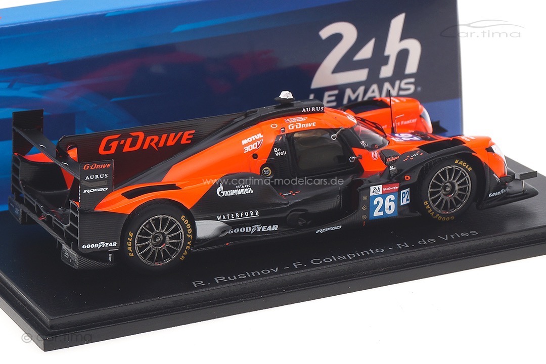 Aurus 01-Gibson 24h Le Mans 2021 Colapinto/de Vries/Rusinov Spark 1:43 S8242 Aurus 01-Gibson 24h Le Mans 2021 Colapinto/de Vries/Rusinov Spark 1:43 S8242