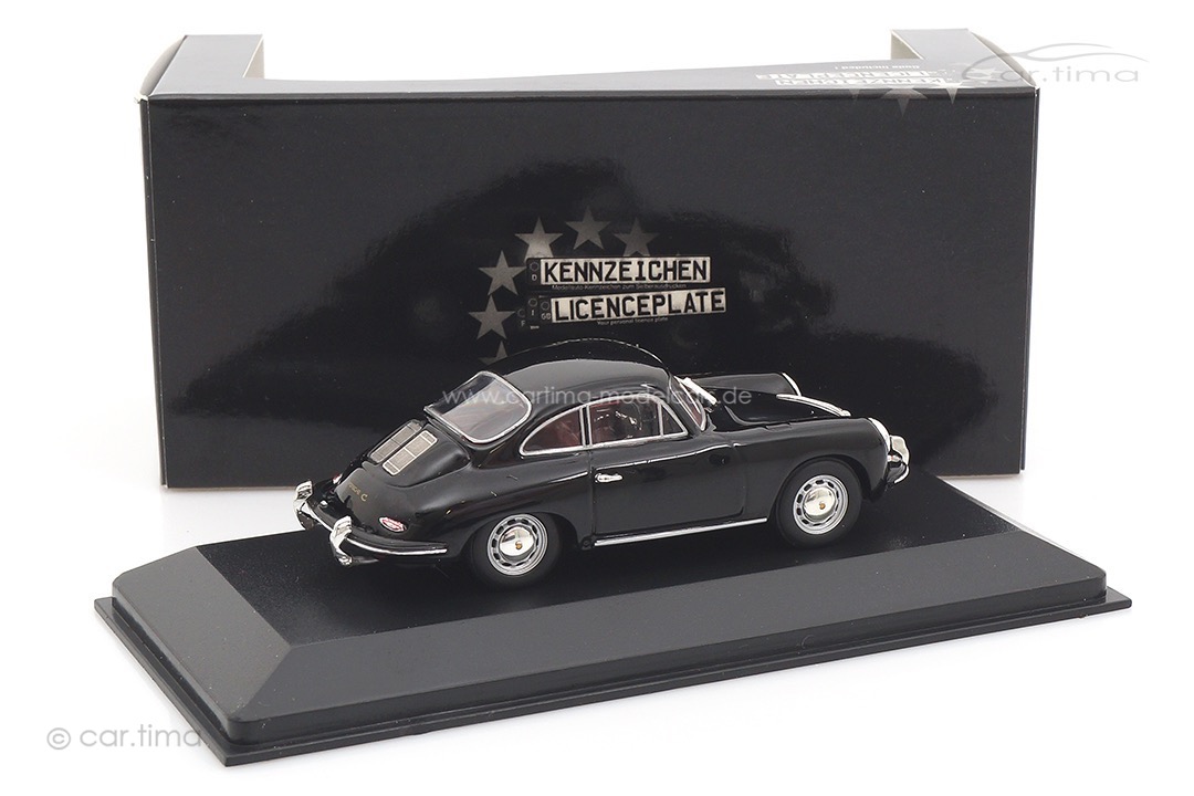 Porsche 356 C Coupe Schwarz Minichamps 1:43 430062328