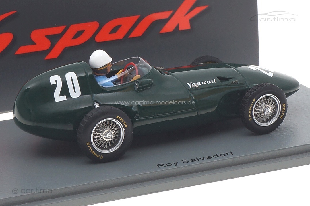 Vanwall VW5 GP Frankreich 1957 Roy Salvadori Spark 1:43 S7205
