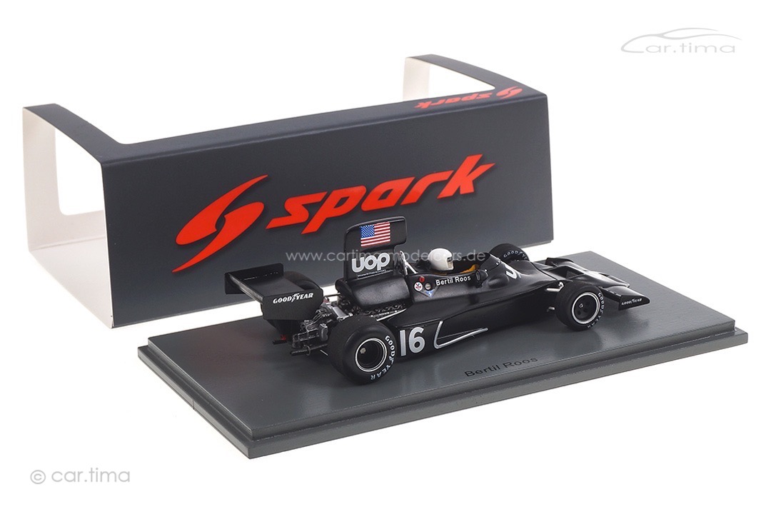 Shadow DN3 GP Schweden 1974 Bertil Roos Spark 1:43 S3843