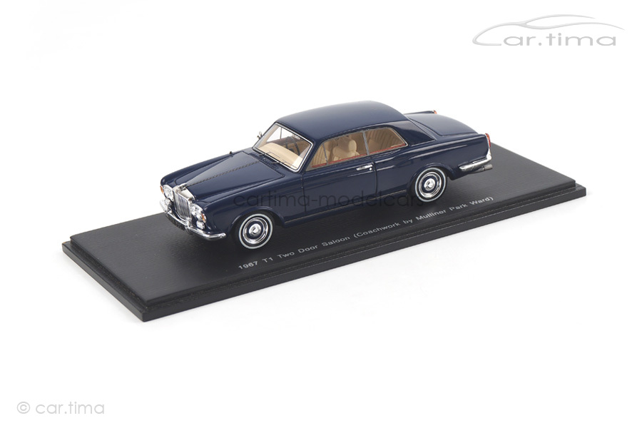 Bentley T1 Series 2 Door Saloon Mulliner Parkward 1967 blau Spark 1:43 S3814 Bentley T1 Series 2 Door Saloon Mulliner Parkward 1967 blau Spark 1:43 S3814