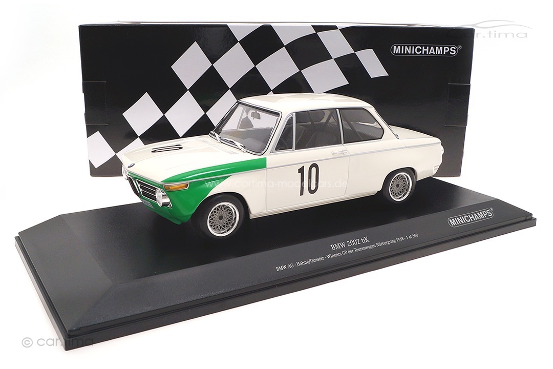 BMW 2002 Winner 24h Nürburgring 1968 Hahne/Quester Minichamps 1:18 155682710