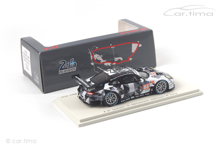 Porsche 911 RSR 24h Le Mans 2016 Al Qubaisi/Long/Heinemeier Hansson Spark 1:43 S5142 Porsche 911 RSR 24h Le Mans 2016 Al Qubaisi/Long/Heinemeier Hansson Spark 1:43 S5142