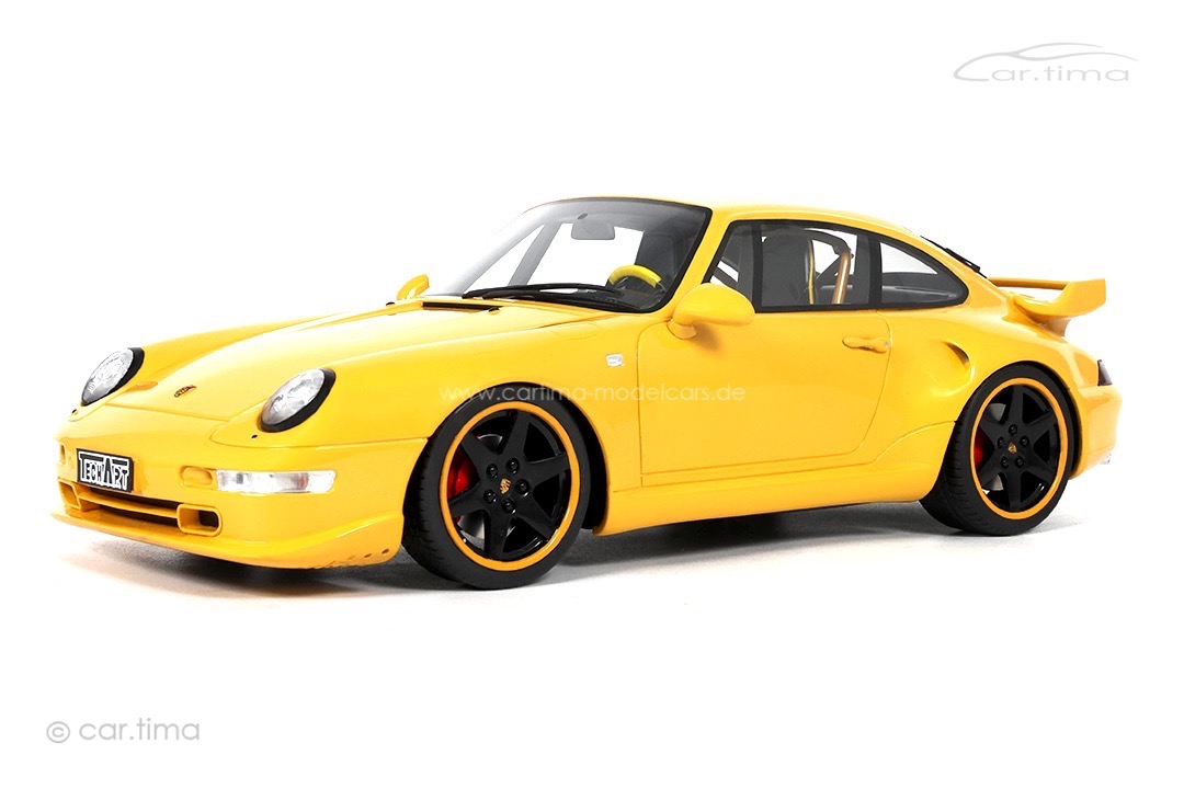 TECHART CT3 auf Basis Porsche 993 Speedgelb GT Spirit 1:18 GT591