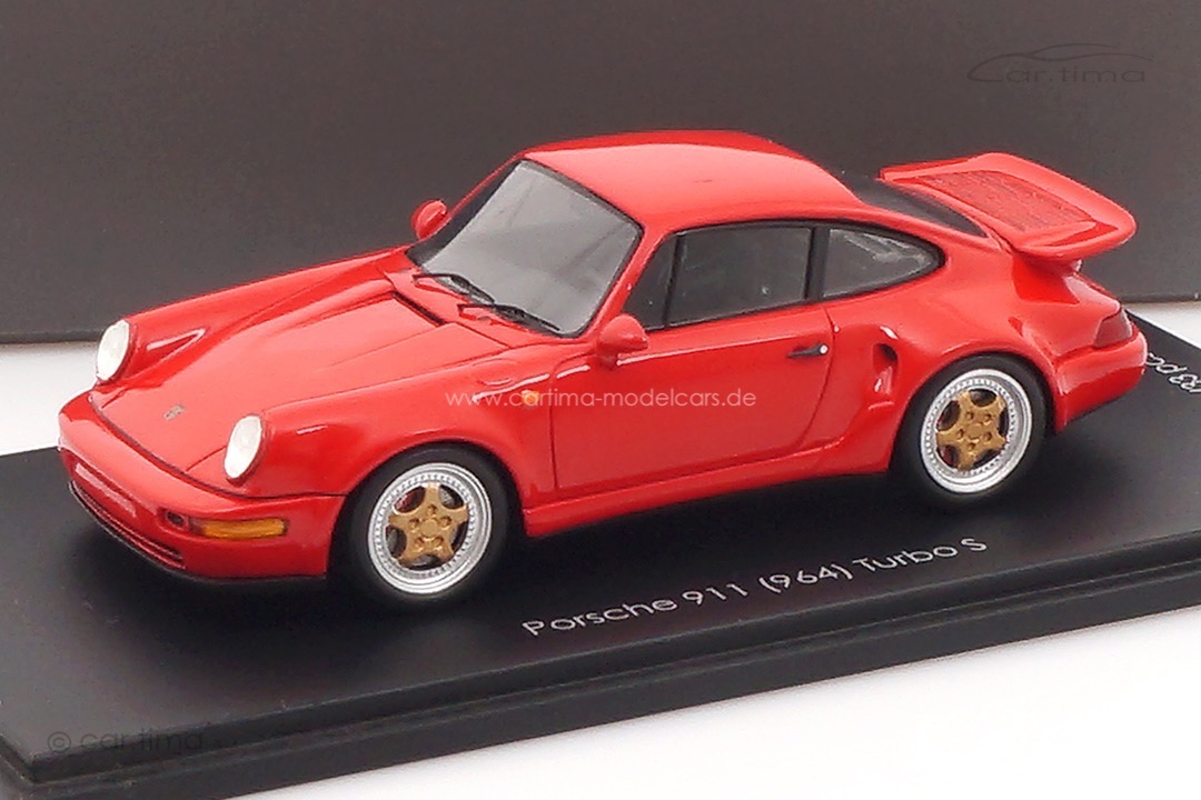 Porsche 911 (964) Turbo S China Edition Spark car.tima CUSTOMIZED 1:43