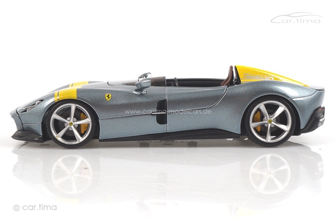 Ferrari Monza SP1 grau/gelb Bburago 1:24 18-26027 Ferrari Monza SP1 grau/gelb Bburago 1:24 18-26027