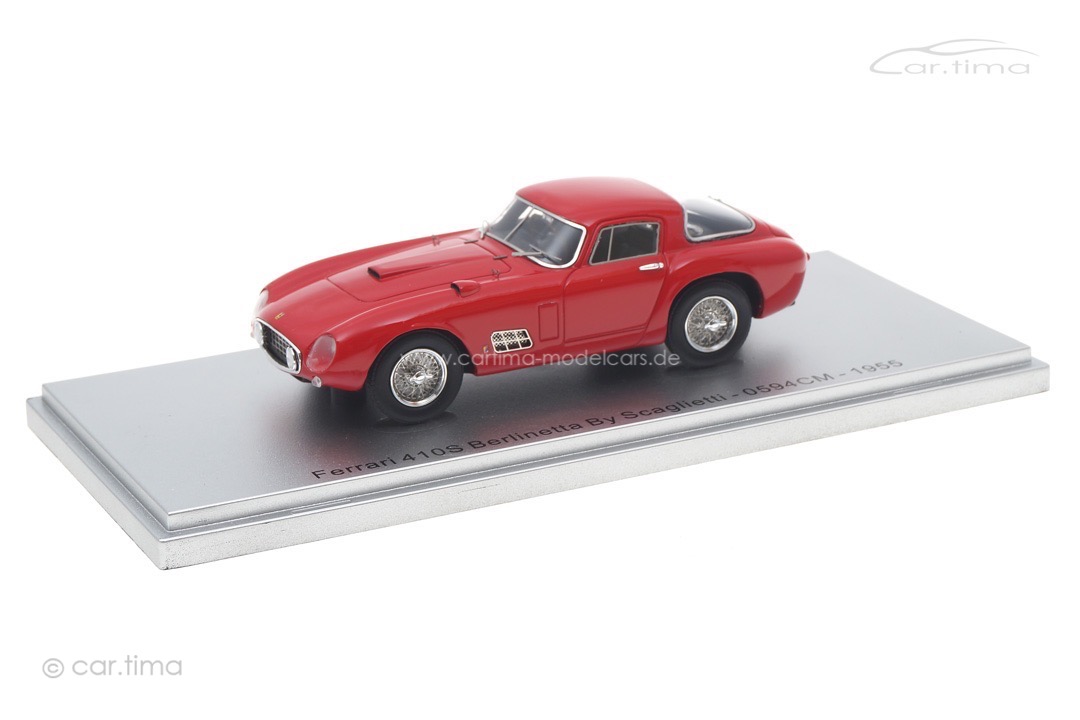 Ferrari 410S Berlinetta By Scaglietti 0594CM 1955 rot Kess 1:43 KE43056170 Ferrari 410S Berlinetta By Scaglietti 0594CM 1955 rot Kess 1:43 KE43056170