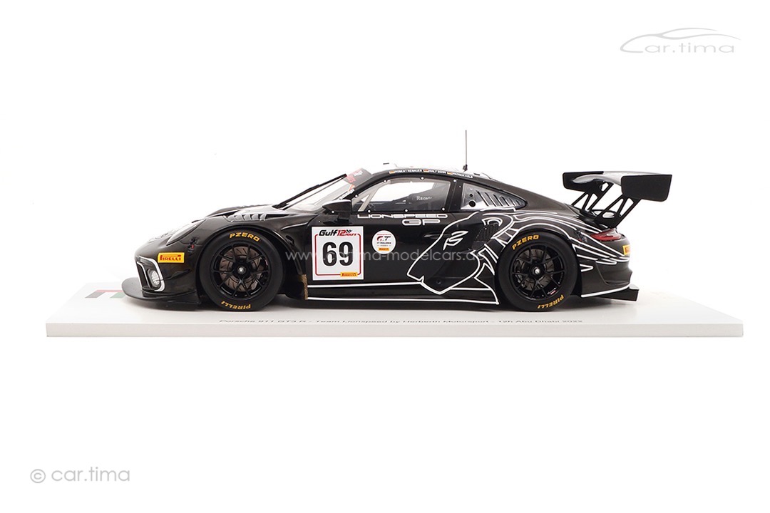 Porsche 911 GT3 R 12h Abu Dhabi 2022 Lionspeed by Herberth Motorsport Spark 1:18 FF023