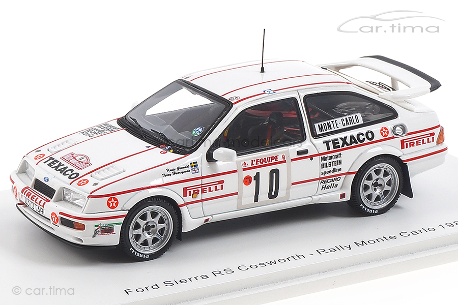 Ford Sierra RS Cosworth Rallye Monte Carlo 1987 Grundel/Harryman Spark 1:43 S8700 Ford Sierra RS Cosworth Rallye Monte Carlo 1987 Grundel/Harryman Spark 1:43 S8700