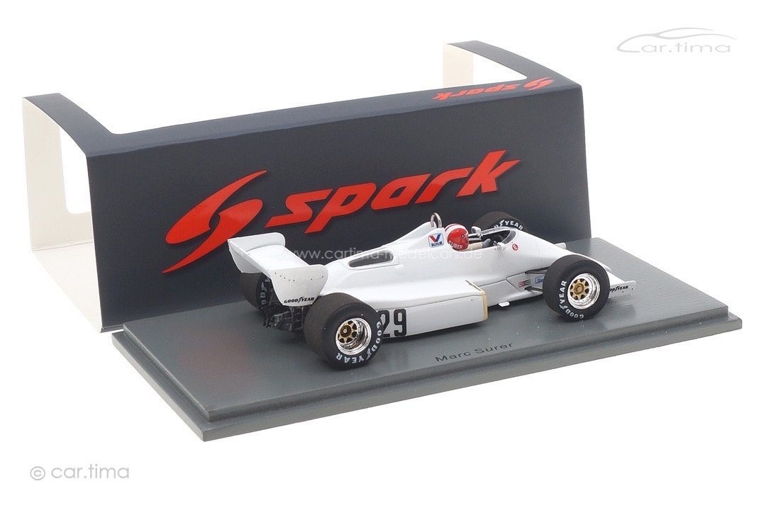 Arrows A6 GP Brasilien 1983 Marc Surer Spark 1:43 S5778
