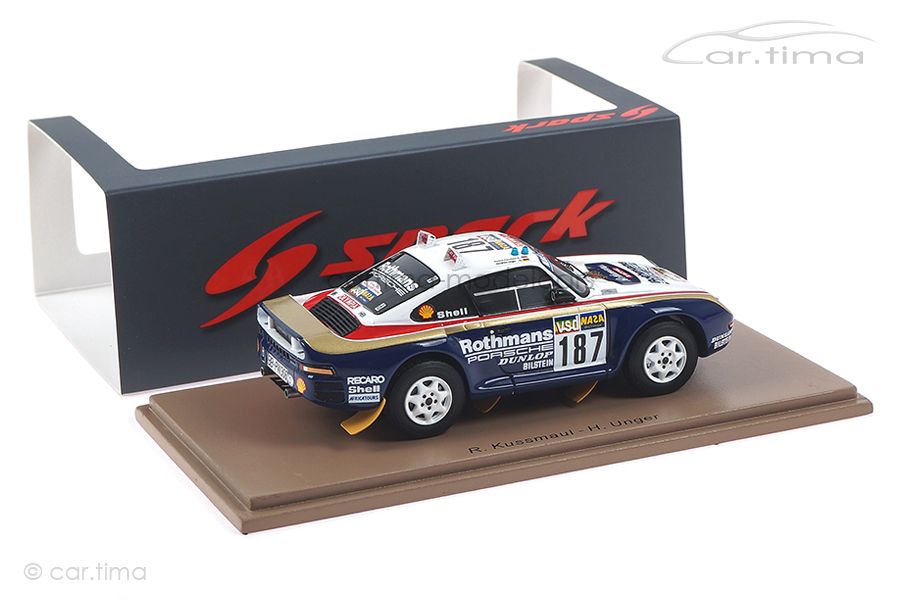 Porsche 959 Rallye Paris-Dakar 1986 Kussmaul/Unger Spark 1:43 S7816 Porsche 959 Rallye Paris-Dakar 1986 Kussmaul/Unger Spark 1:43 S7816