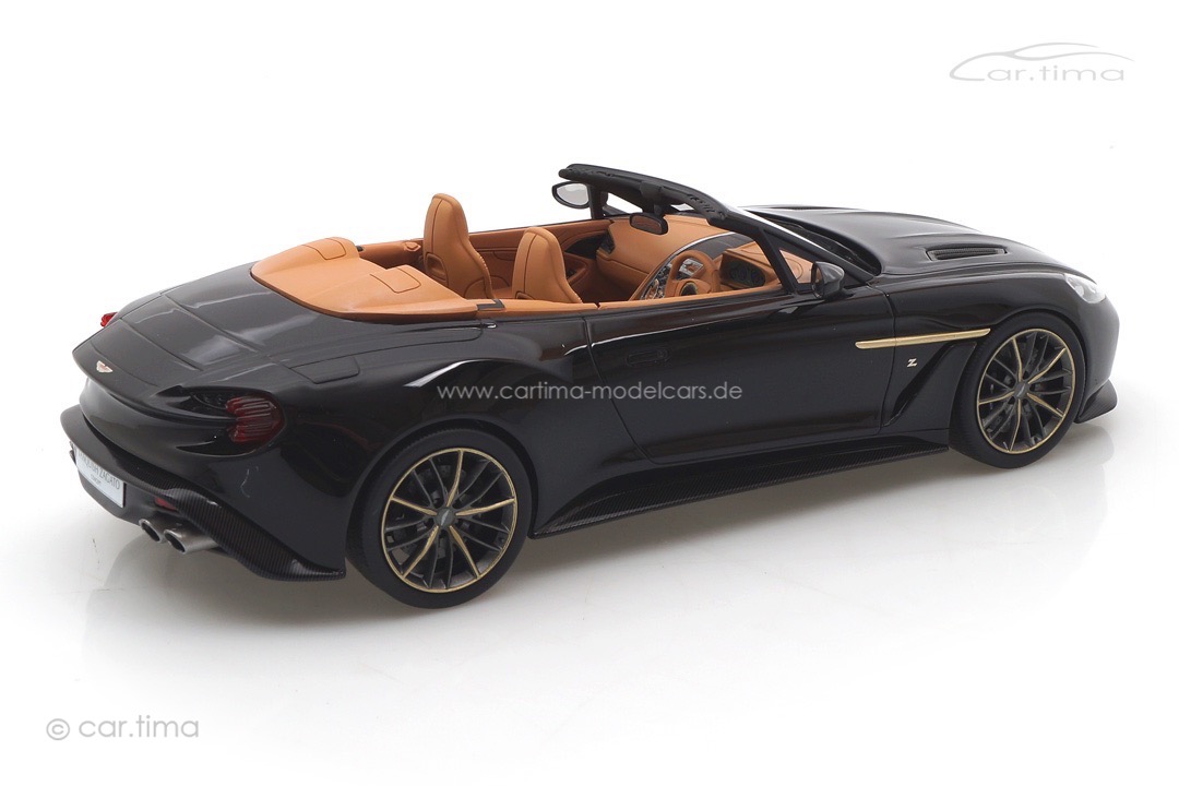 Aston Martin Vanquish Zagato Volante Scorching Black TopSpeed 1:18 TS0216
