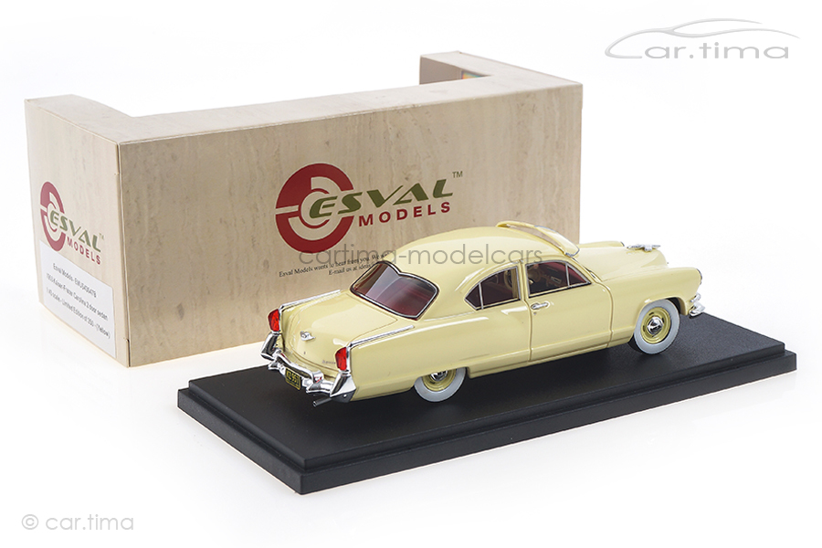 Kaiser-Frazer Carolina 2 door Sedan gelb Esval Models 1:43 EMUS43047B Kaiser-Frazer Carolina 2 door Sedan gelb Esval Models 1:43 EMUS43047B