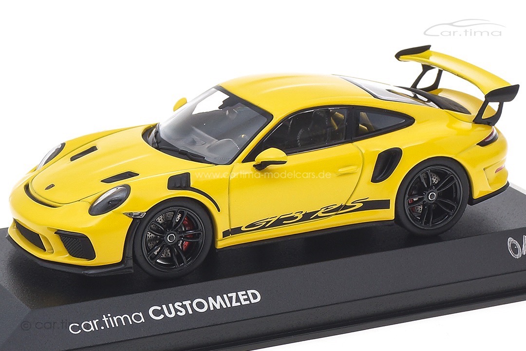 Porsche 911 GT3 RS "Bespoke" mit TECHART Formula IV Race Minichamps car.tima CUSTOMIZED 1:43 Porsche 911 GT3 RS "Bespoke" mit TECHART Formula IV Race Minichamps car.tima CUSTOMIZED 1:43