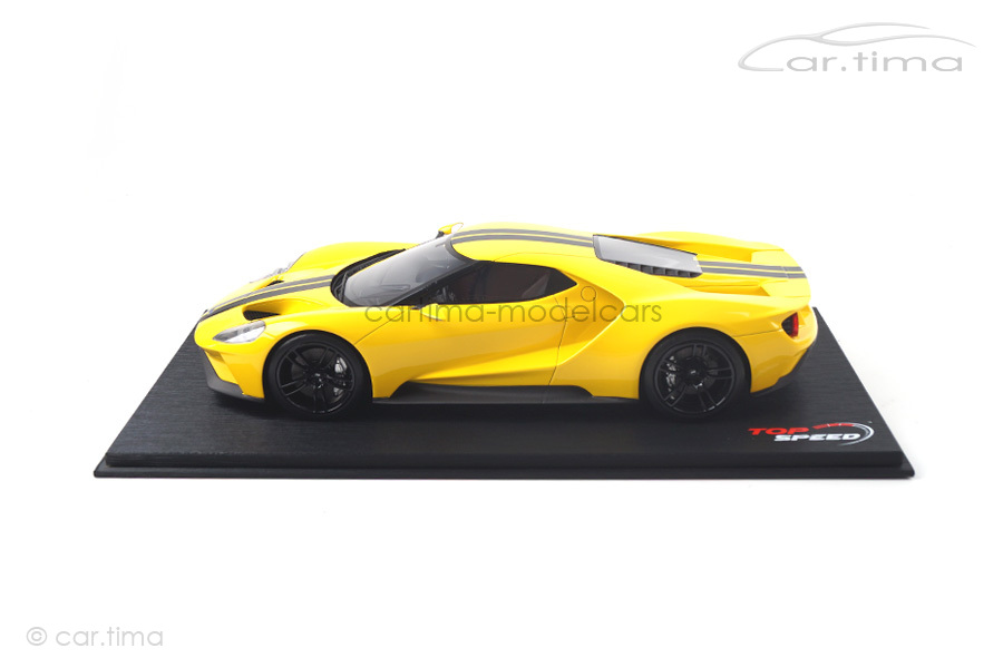 Ford GT Triple yellow TopSpeed 1:18 TS0029 Ford GT Triple yellow TopSpeed 1:18 TS0029