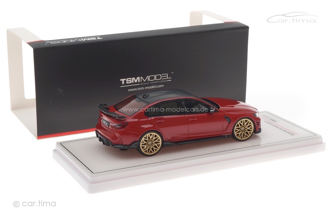 BMW M3 M-Performance (G80) Toronto Red met. TSM 1:43 TSM430600