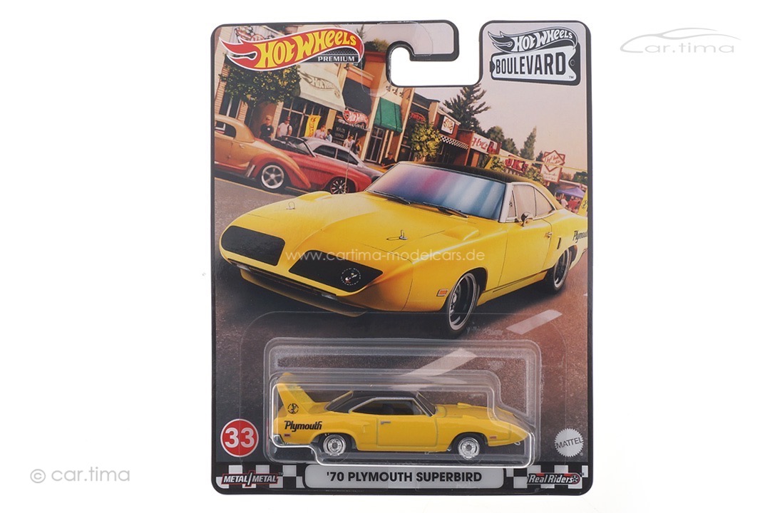 Boulevard Series Set 2021 Premium 5 Car-Set Real Riders Hot Wheels 1:64 GJT68-979G