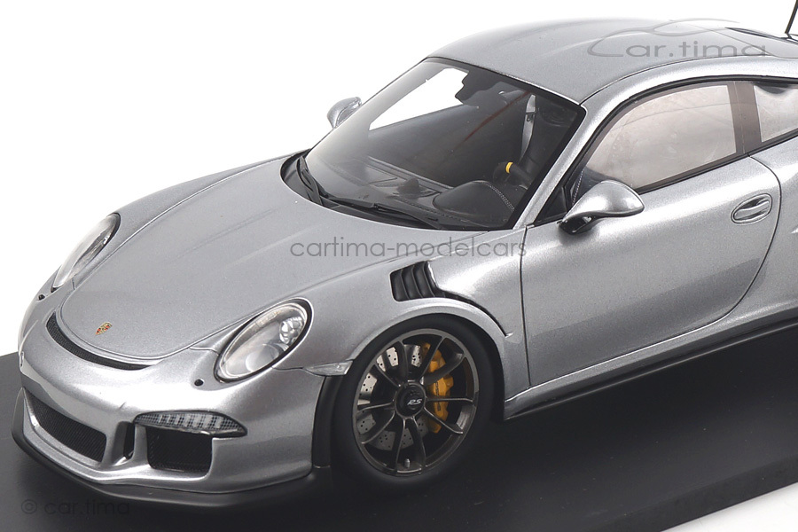 Porsche 911 (991) GT3 RS GT-silbermet. Spark 1:18 18S233