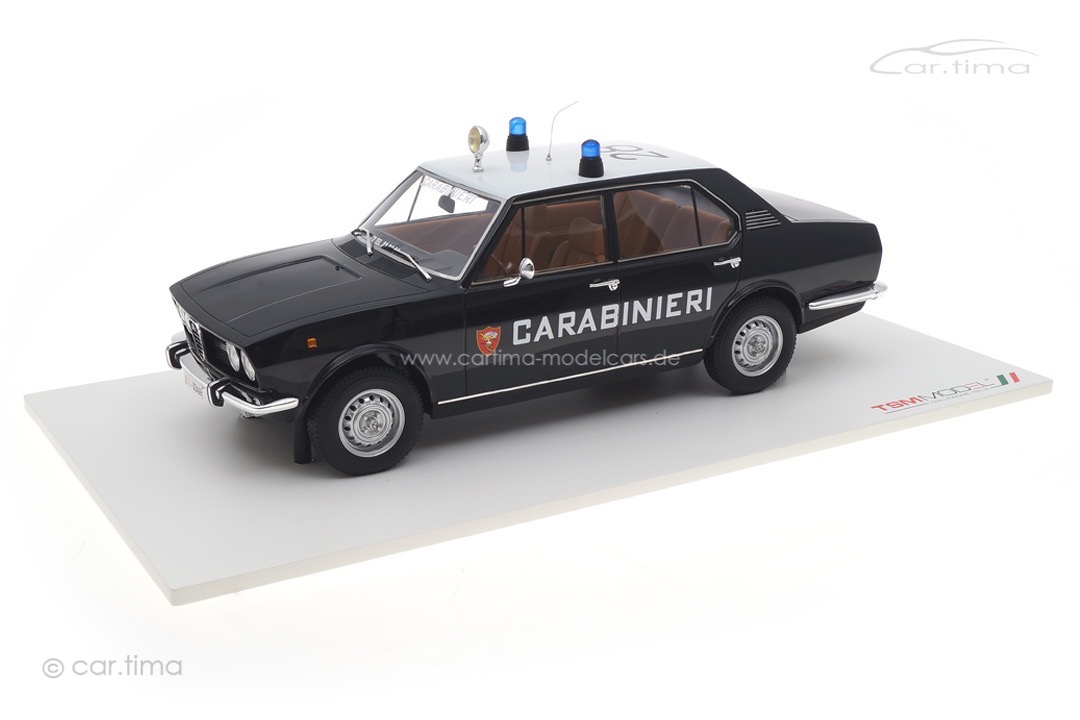 Alfa Romeo Alfetta 1800 Carabinieri 1972 TSM 1:18 TSM141834R Alfa Romeo Alfetta 1800 Carabinieri 1972 TSM 1:18 TSM141834R