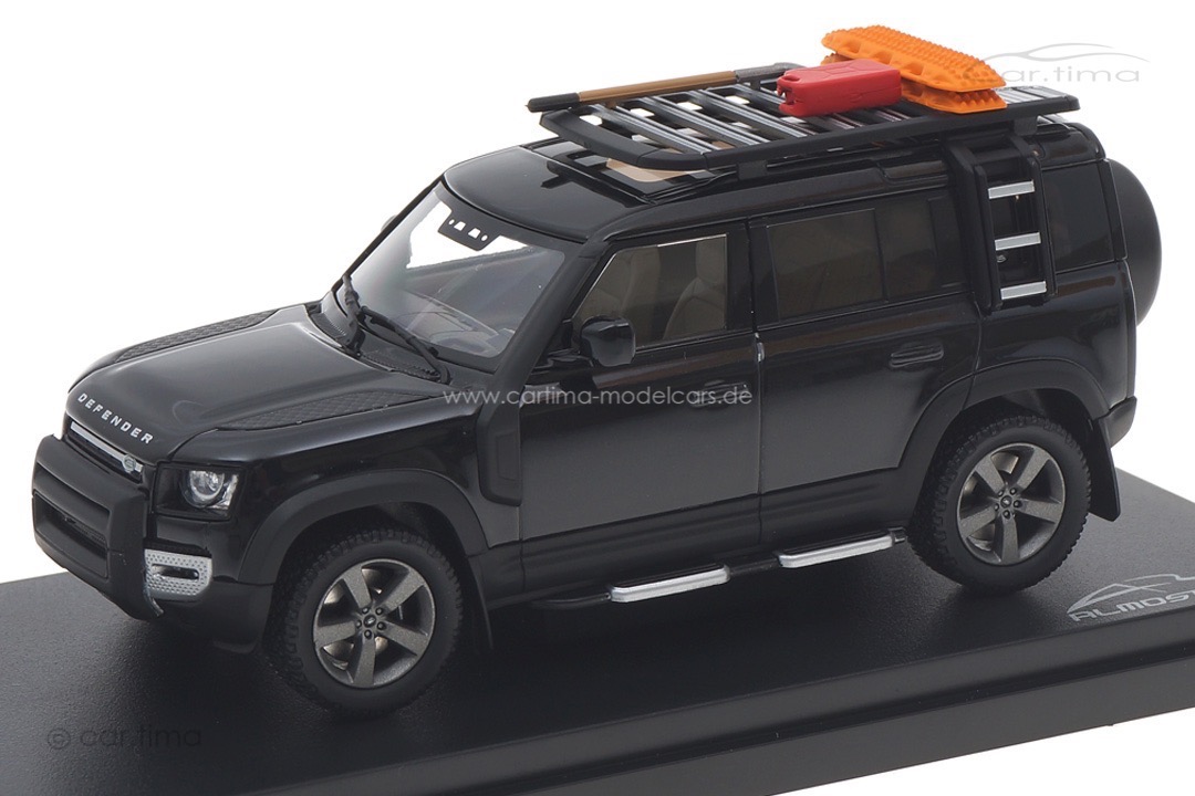 Land Rover Defender 110 2020 Santorini Black Almost Real 1:43 410808